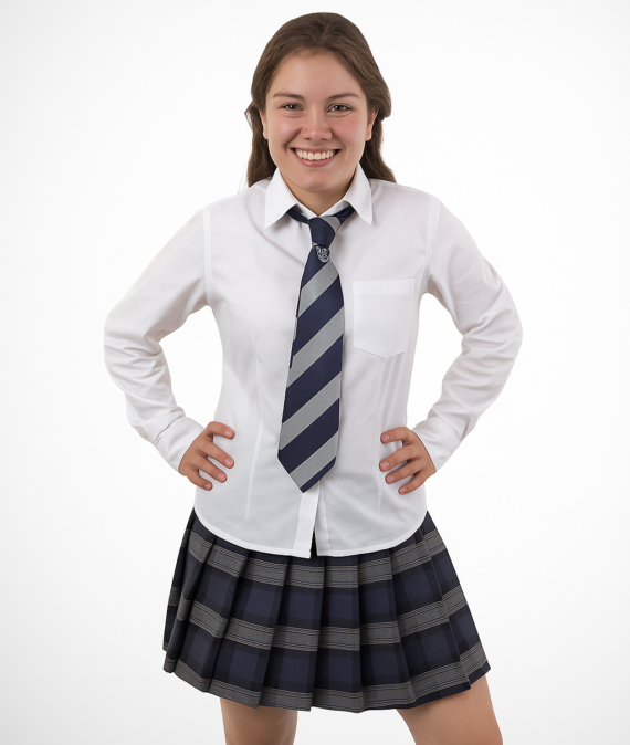 CORBATA CADETE AZUL - GRACE COLLEGE