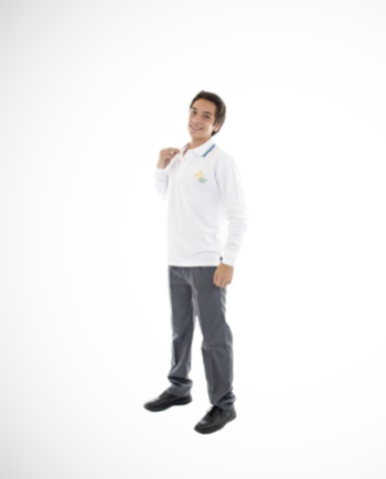 POLERA PIQUE M/L  - SOUTHERN CROSS