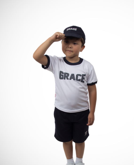 JOCKEY DENIM NIÑO AZUL - GRACE COLLEGE