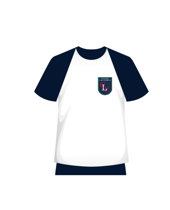 POLERA ED FISICA M/C UNISEX COLEGIO LAS CONDES