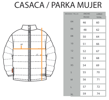 CASACA MUJER- SAN PEDRO NOLASCO