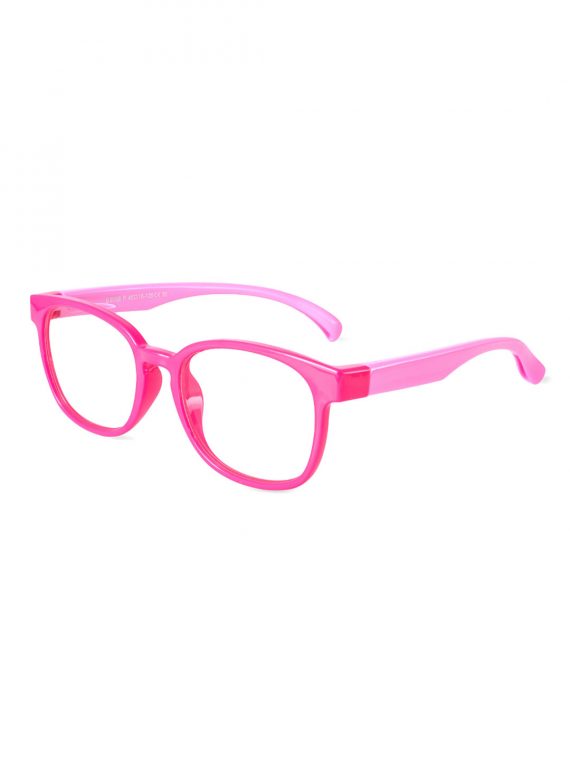 LENTES DE COMPUTADOR P/NIÑO FILTRO ANTI LUZ AZUL PANTALLA FUCSIA/ROSA