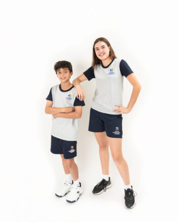 POLERA ED FISICA MANGA CORTA UNISEX - LINCOLN INTERNATIONAL ACADEMY (NUEVO)