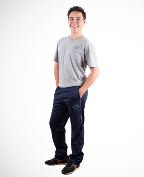 PANTALON POLY UNISEX NIDO DE AGUILAS AZUL