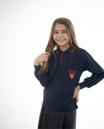 POLERA PIQUE M/L UNISEX - THE KENT SCHOOL