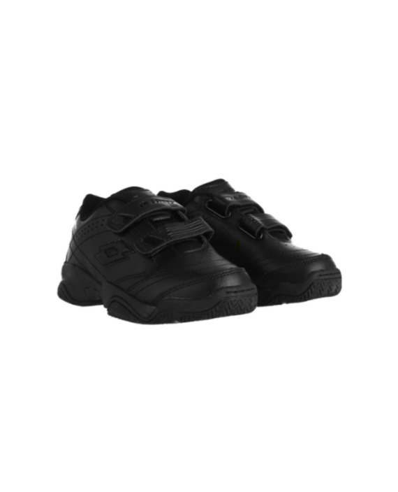 ZAPATILLA NEGRA CON VELCRO - LOTTO