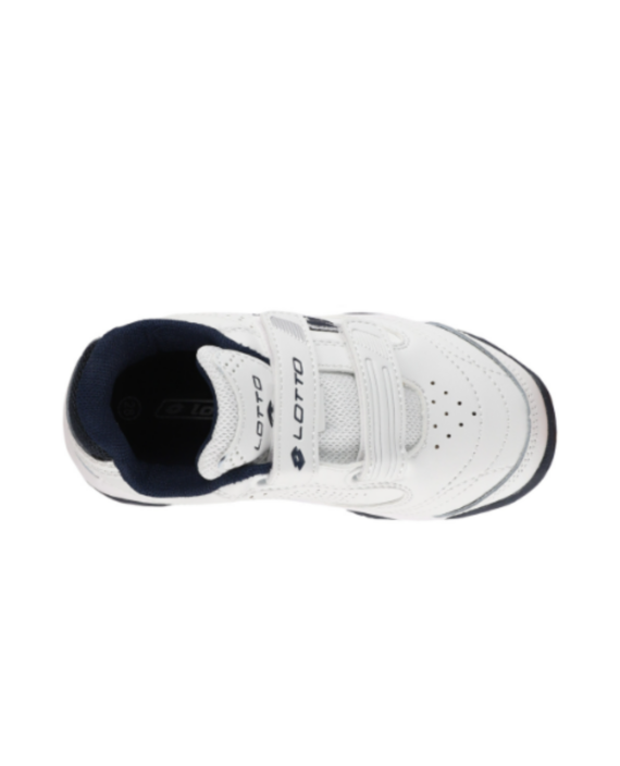 ZAPATILLA BLANCA CON AZUL - LOTTO