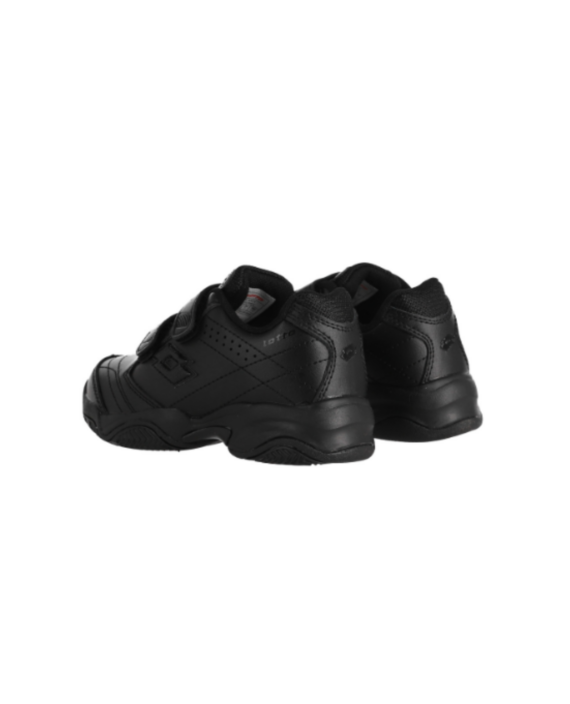ZAPATILLA NEGRA CON VELCRO - LOTTO