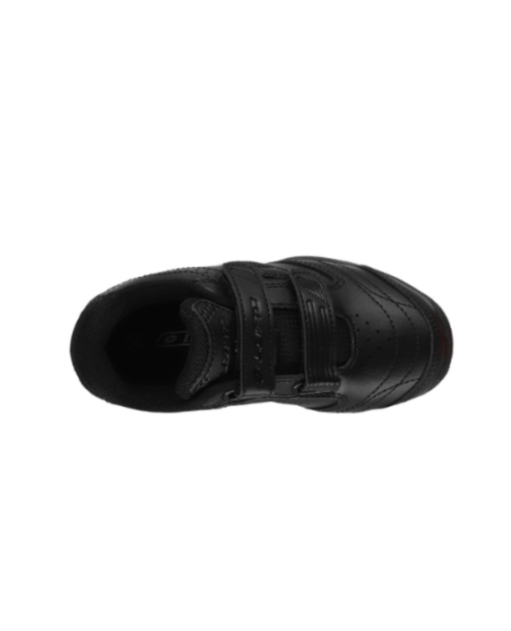 ZAPATILLA NEGRA CON VELCRO - LOTTO