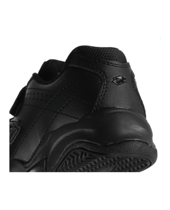ZAPATILLA NEGRA CON VELCRO - LOTTO