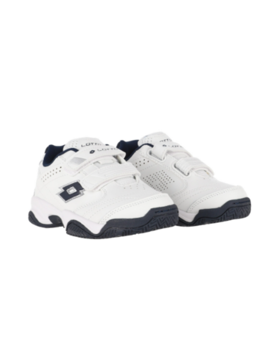 ZAPATILLA BLANCA CON AZUL - LOTTO